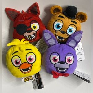 Fnaf reversible plush heads